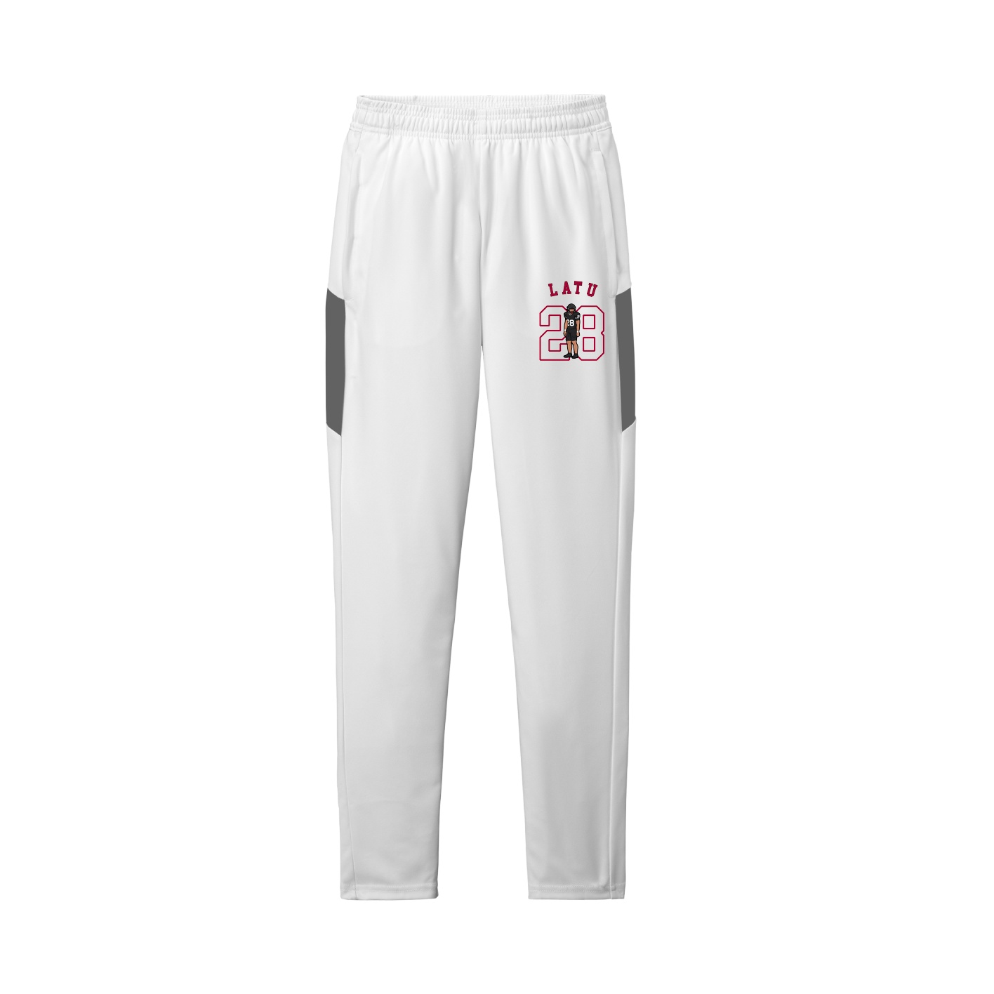 Team Travel Pant — Shirsey Arch in White/Grey