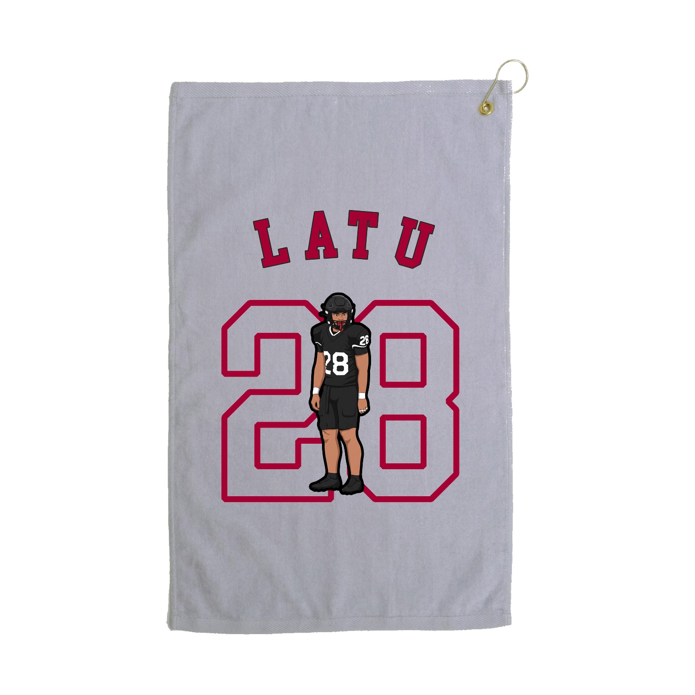 Golf Towel — Shirsey Arch in Grey