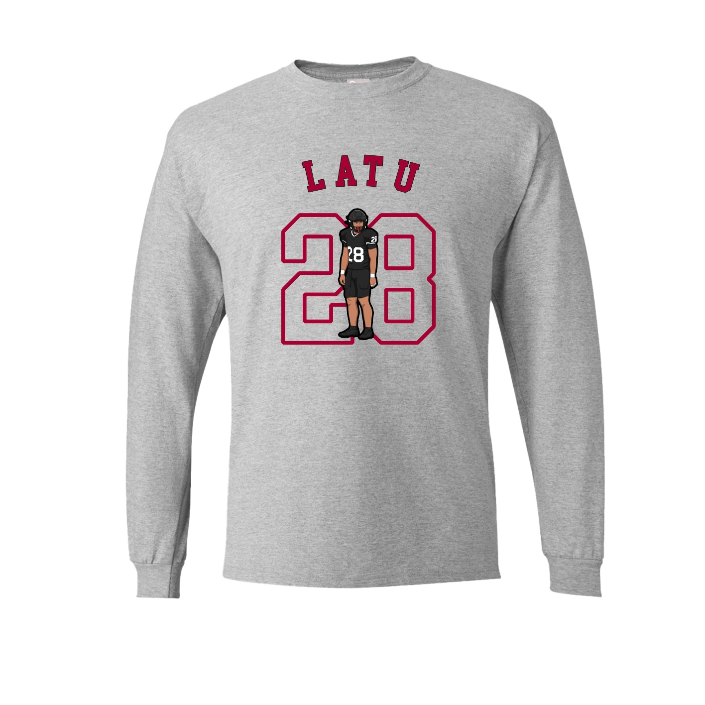Long Sleeve Tee — Shirsey Arch in Grey