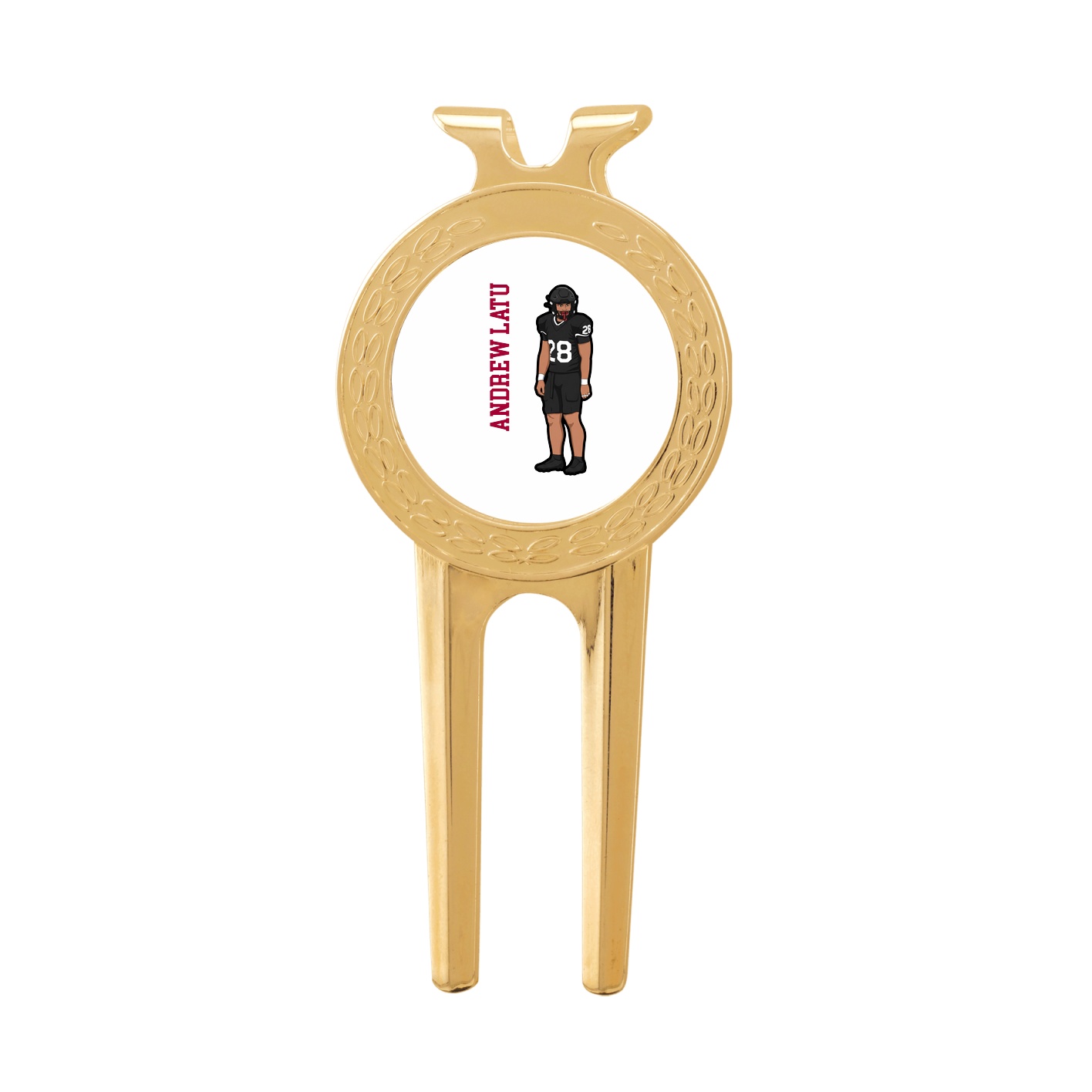 Divot Tool with Ball Marker — Name Vertical in Classic