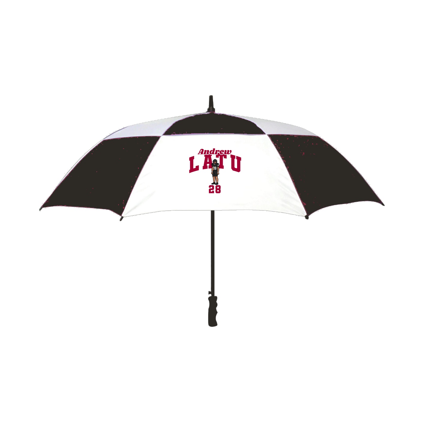 Golf Umbrella — Signature Arch in Black