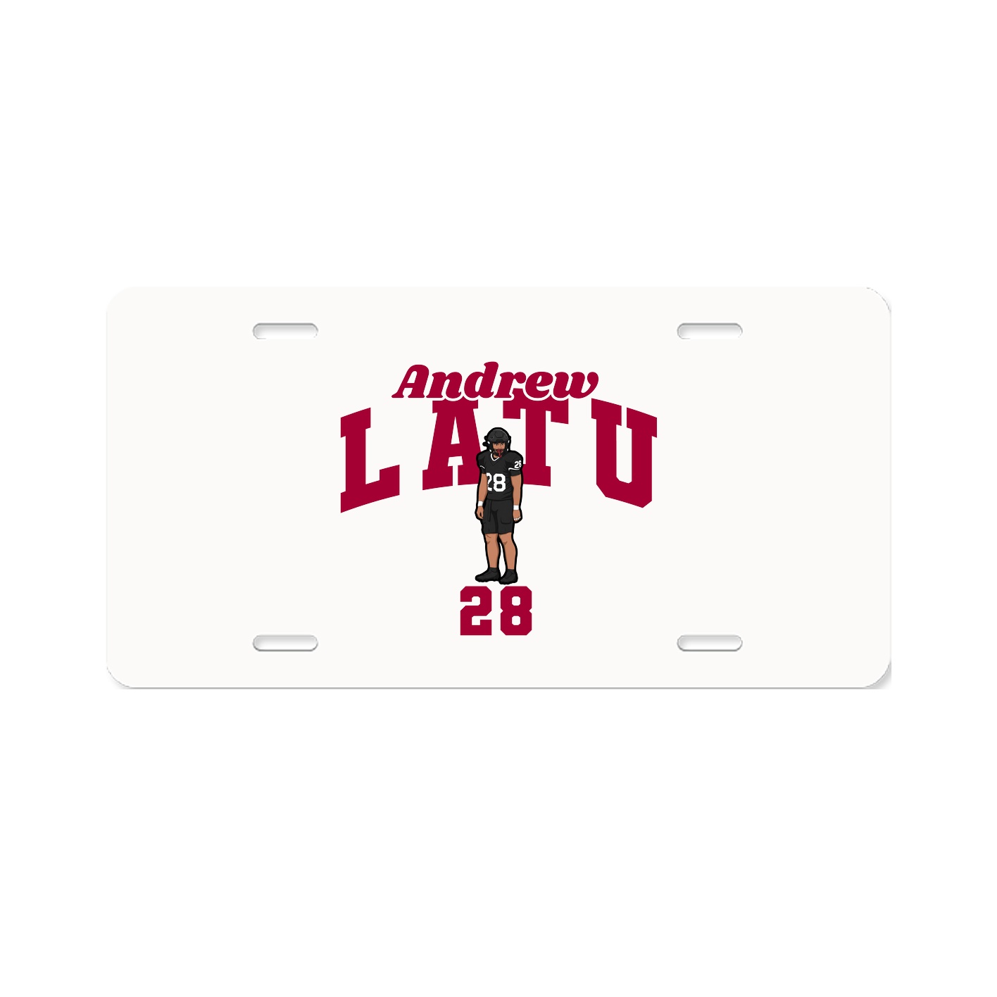 License Plate — Signature Arch in Classic