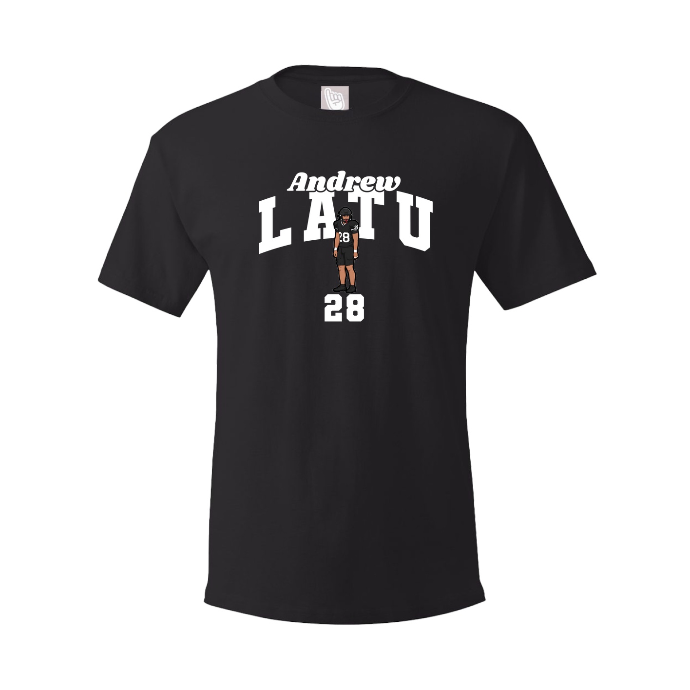 Tee — Signature Arch in Black