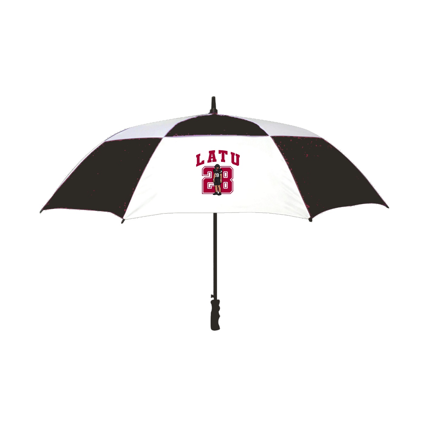 Golf Umbrella — Number in Black