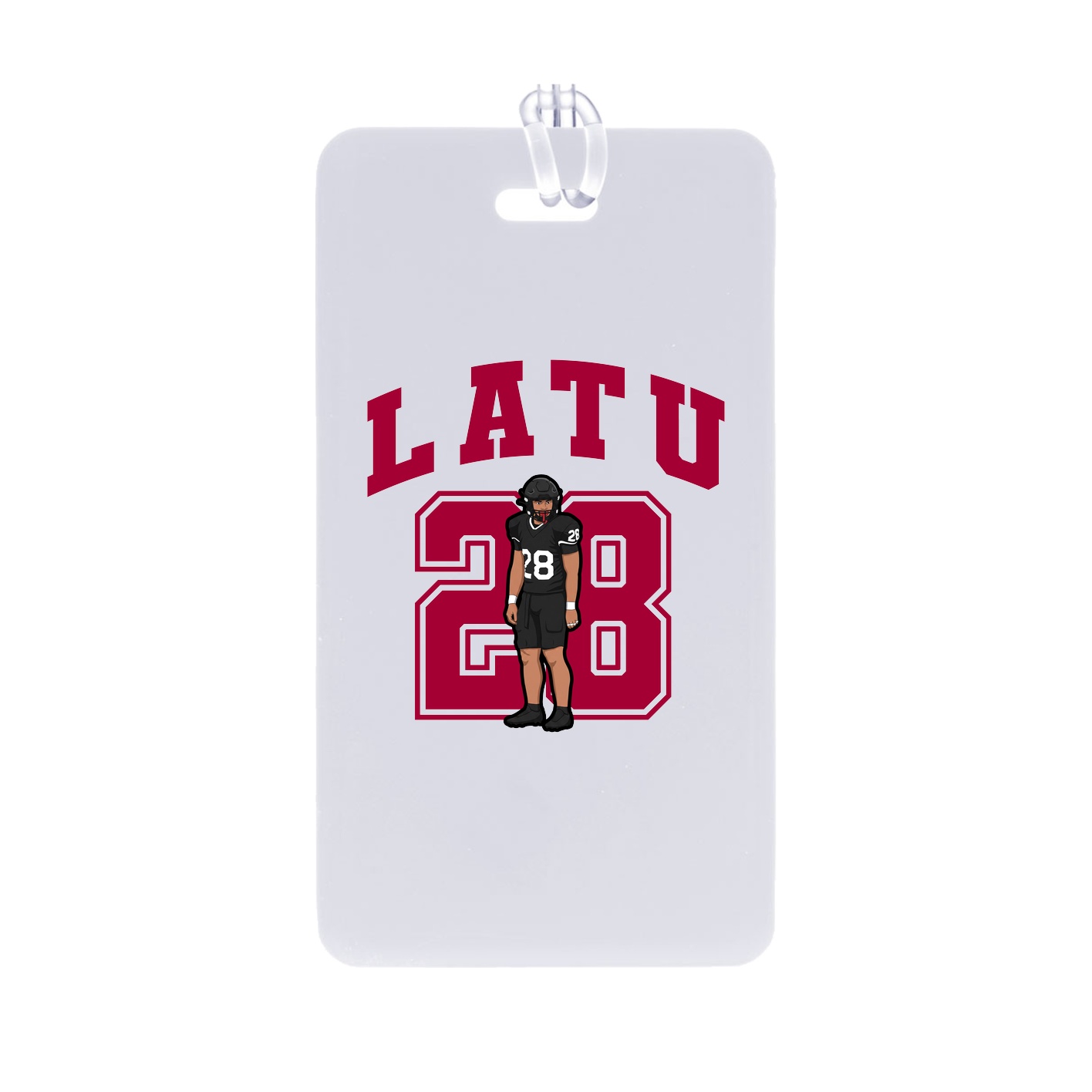 Bag Tag — Number in Classic