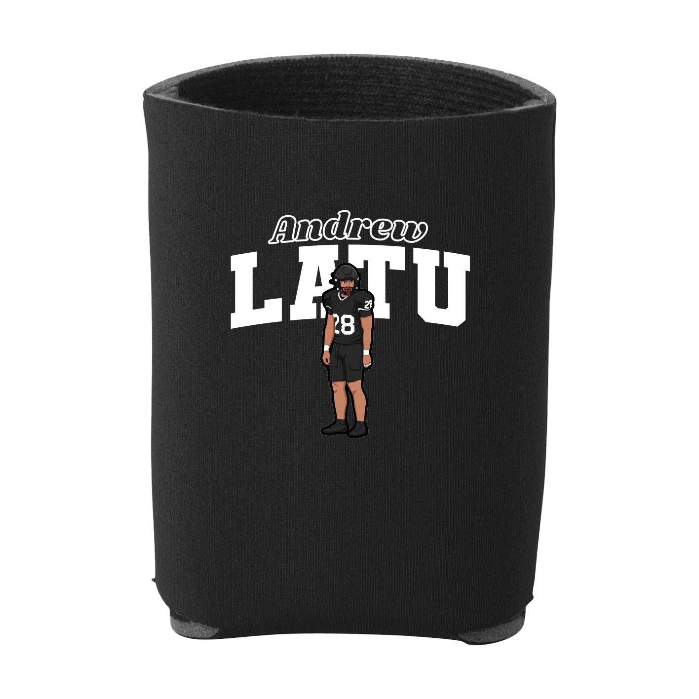 Can Holder — Name Arch in Black