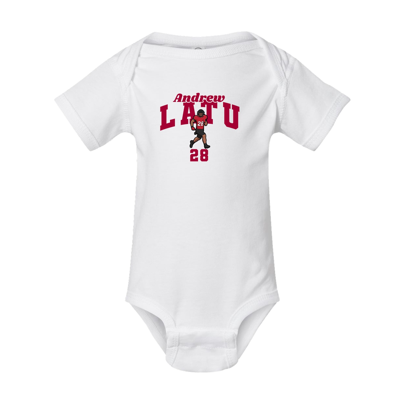 Baby Onesie — Signature Arch in White