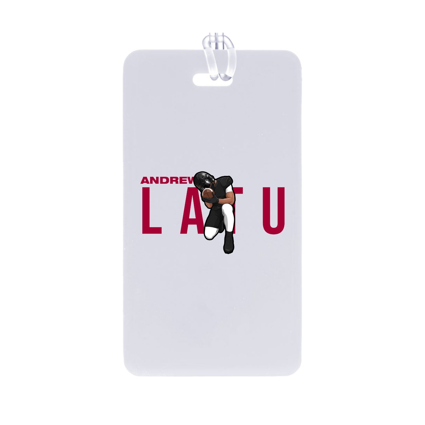 Bag Tag — Player Name in Classic