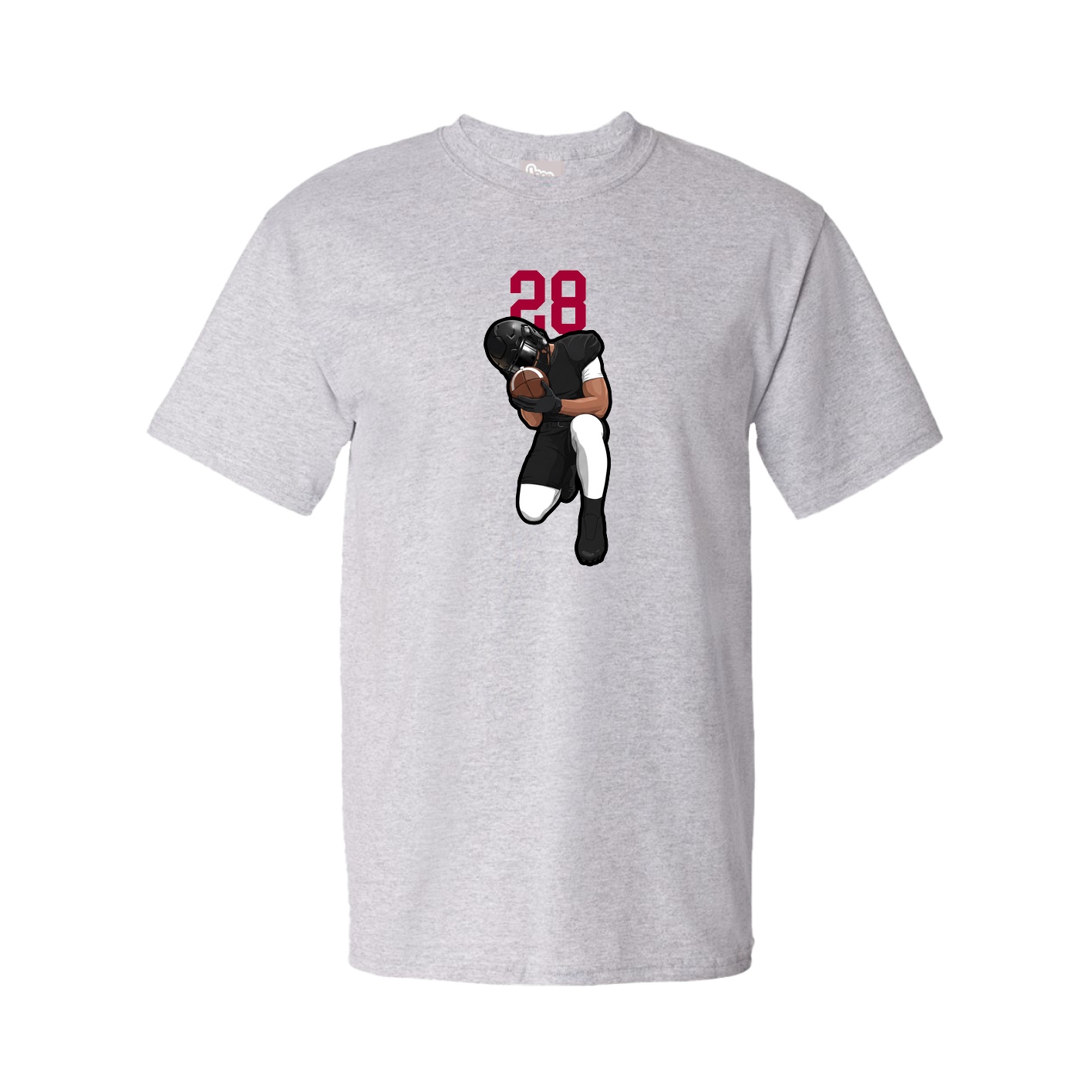 Tee — Number Top in Grey