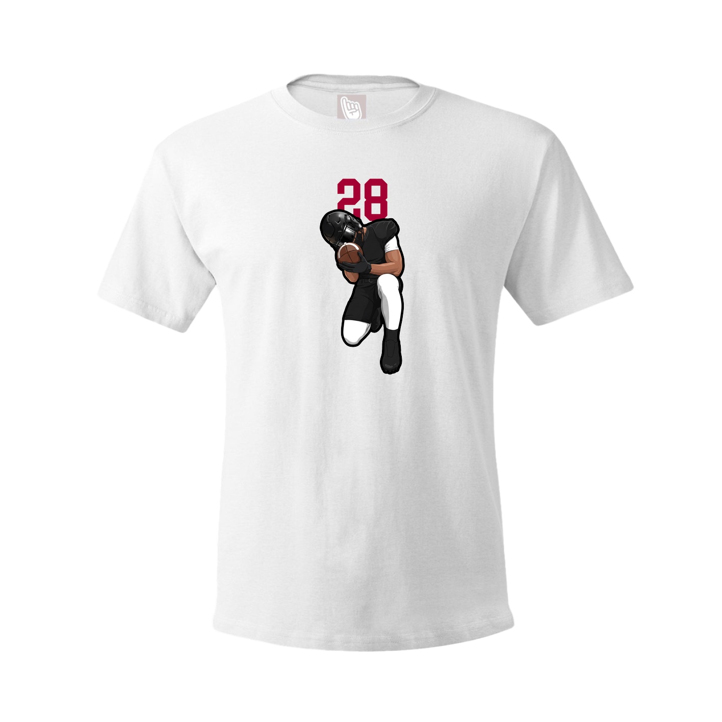Tee — Number Top in White