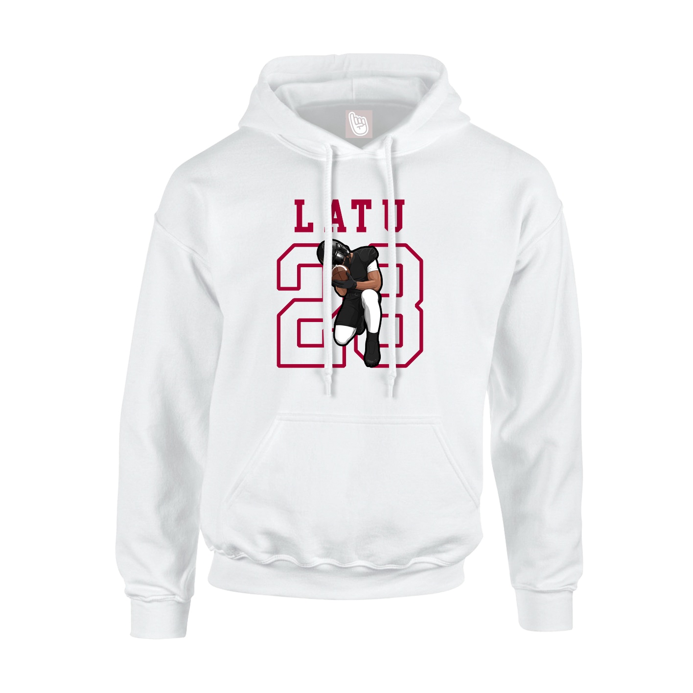 Youth Hoodie — Shirsey in White
