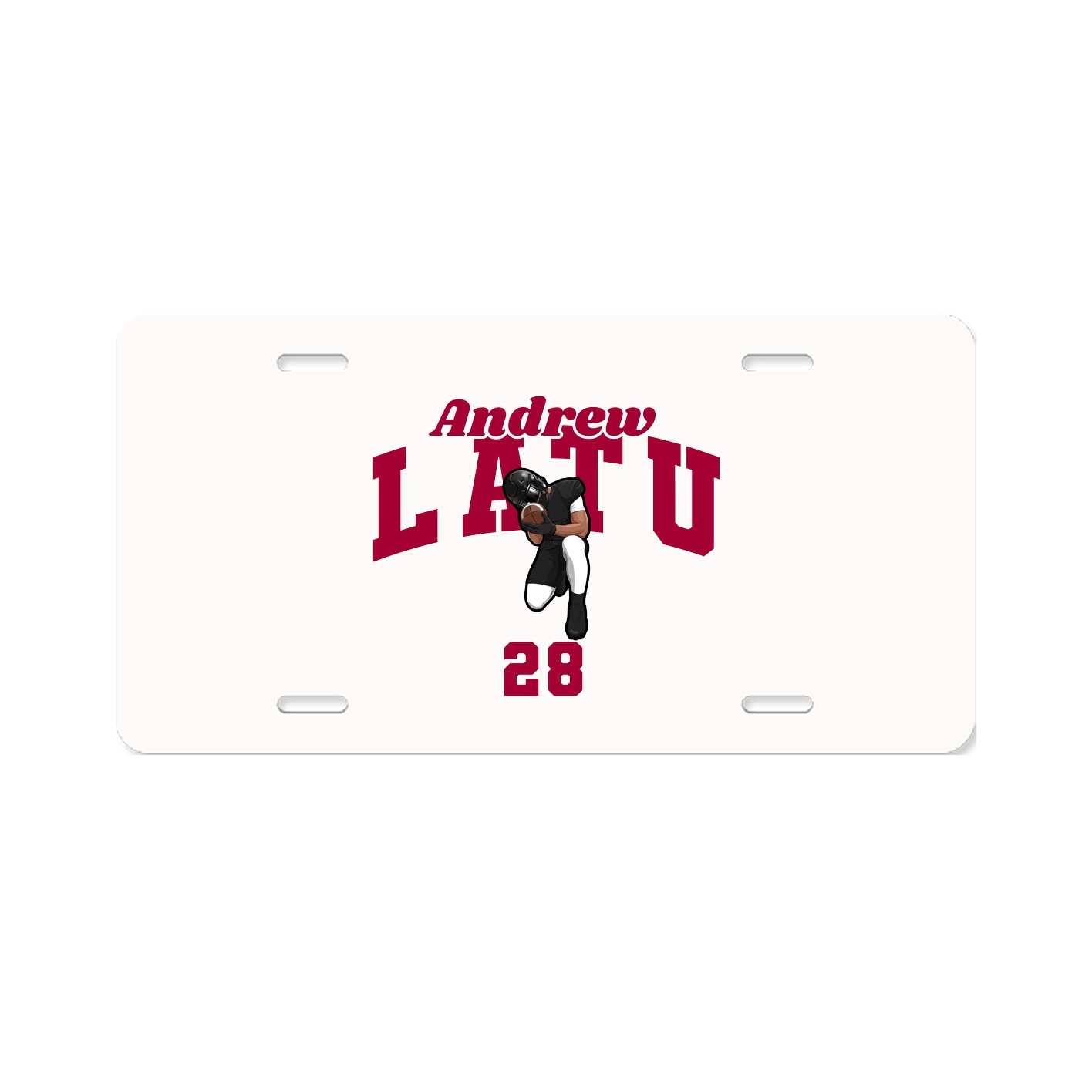 License Plate — Signature Arch in Classic