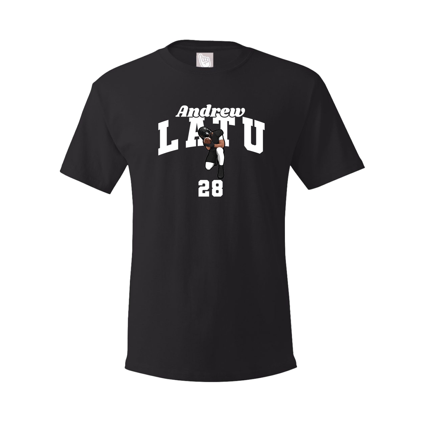 Tee — Signature Arch in Black