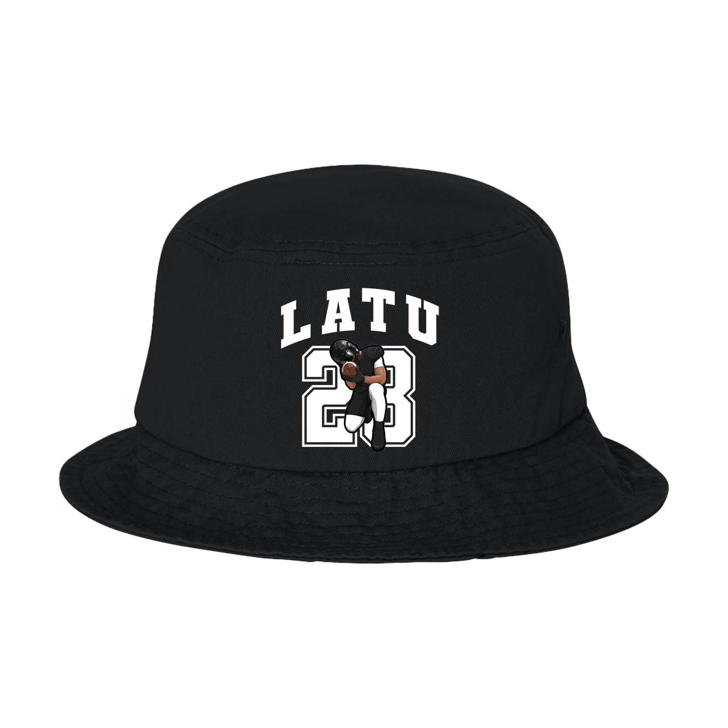 Bucket Cap — Number in Black