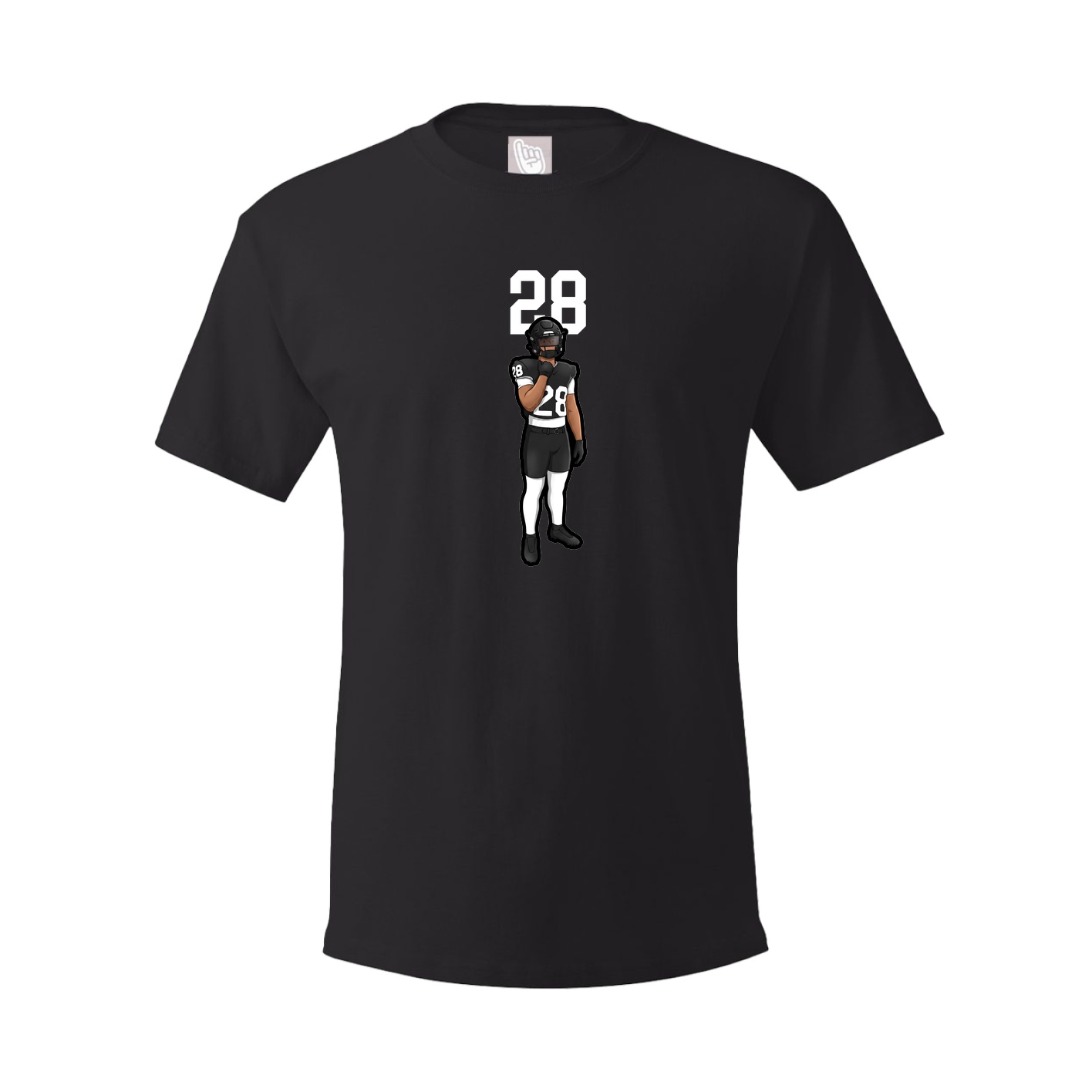 Tee — Number Top in Black