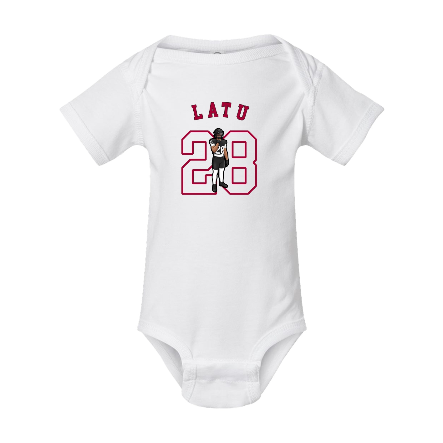 Baby Onesie — Shirsey Arch in White
