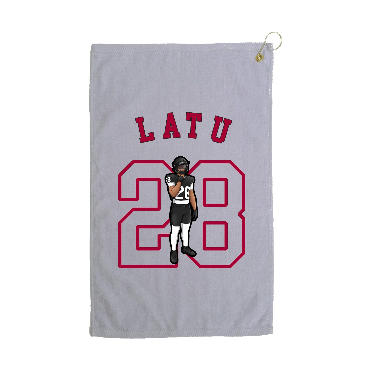 Golf Towel — Shirsey Arch in Grey