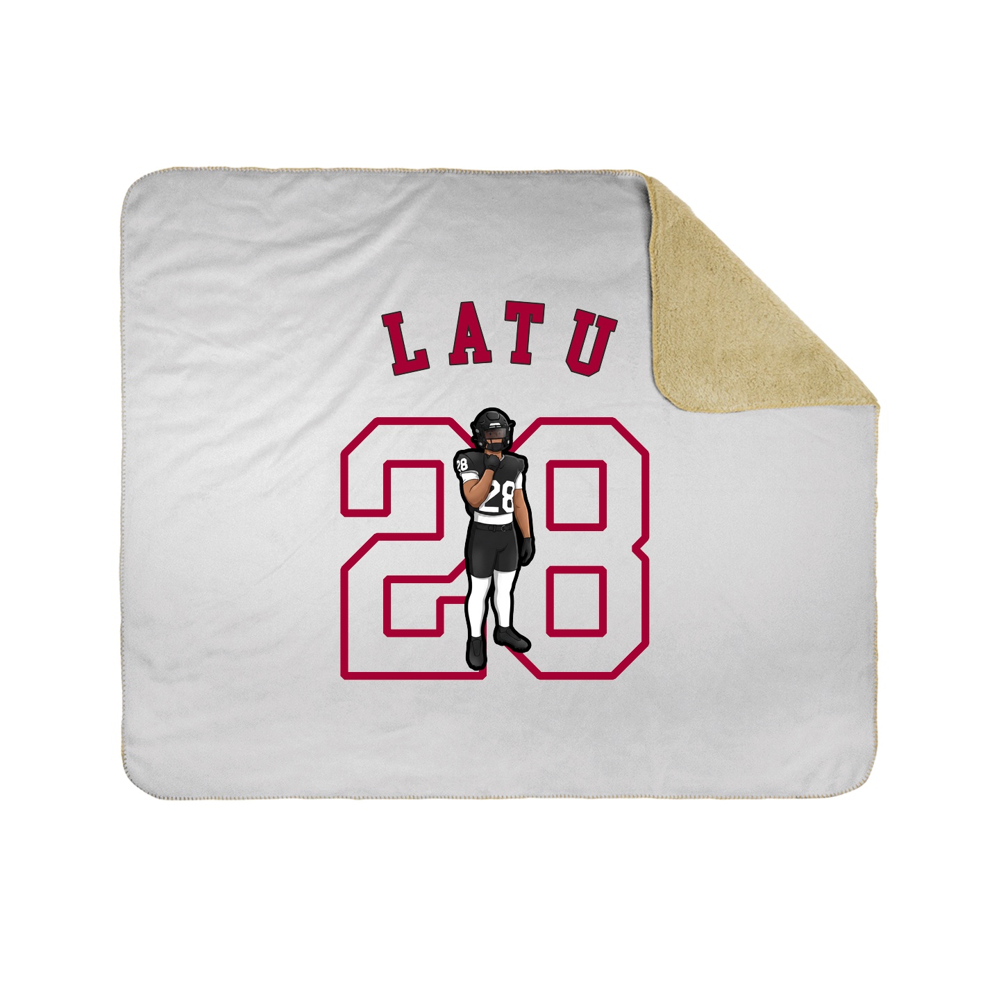 Throw Blanket — Shirsey Arch in White