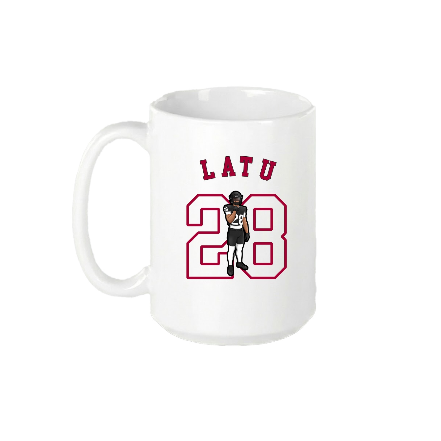 15oz Coffee Mug — Shirsey Arch in White