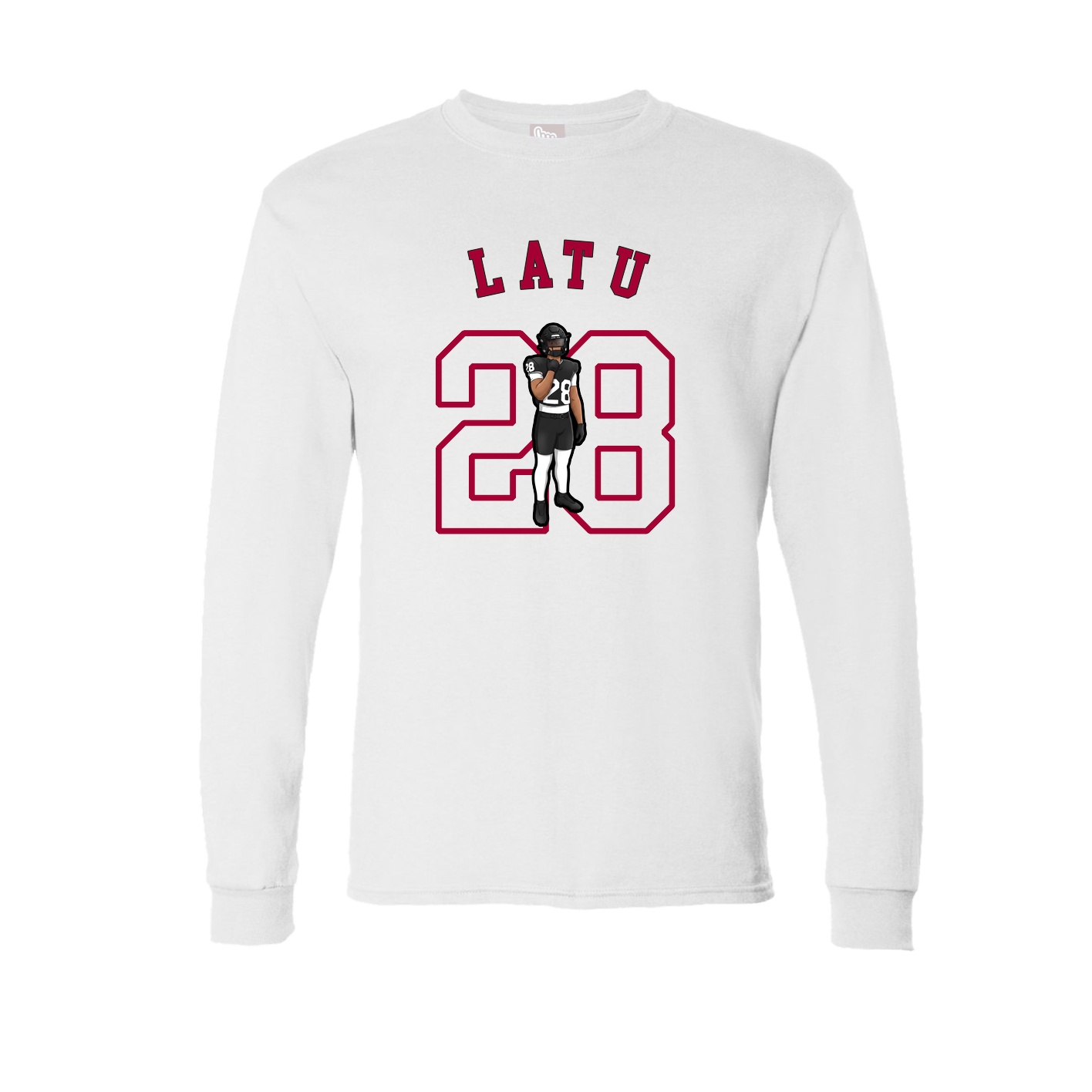 Long Sleeve Tee — Shirsey Arch in White