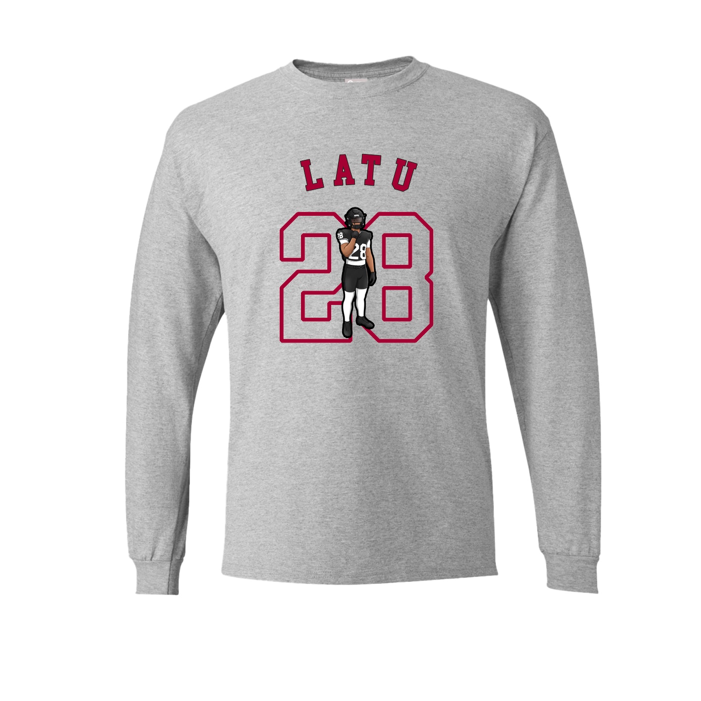 Long Sleeve Tee — Shirsey Arch in Grey