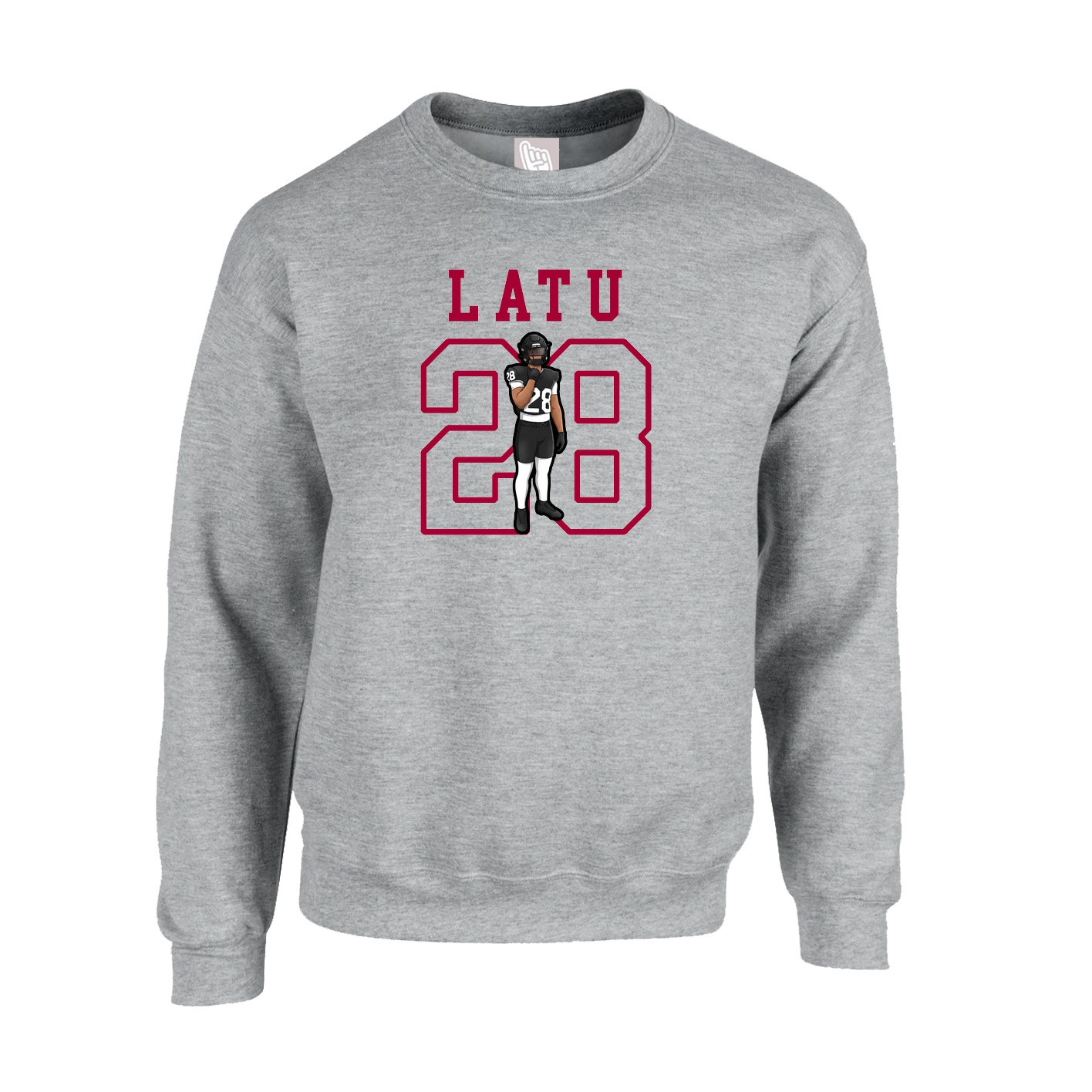 Fleece Crew — Shirsey in Grey