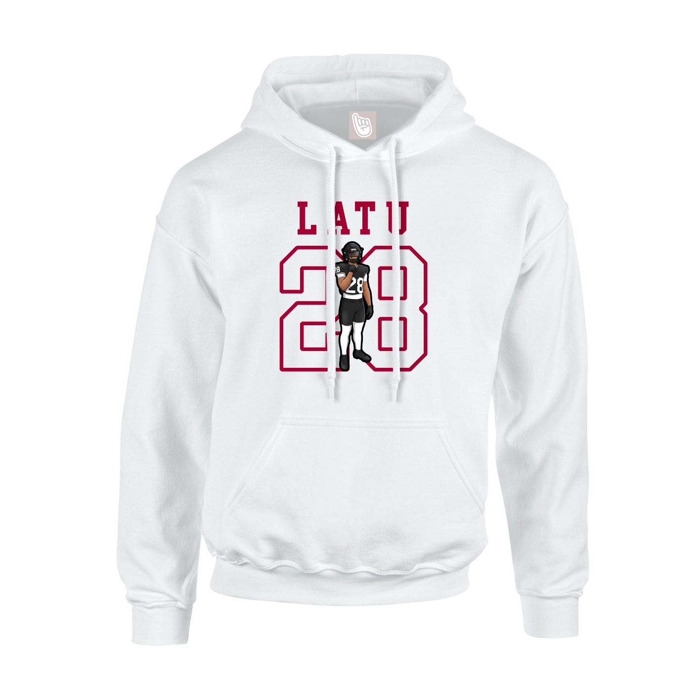 Youth Hoodie — Shirsey in White