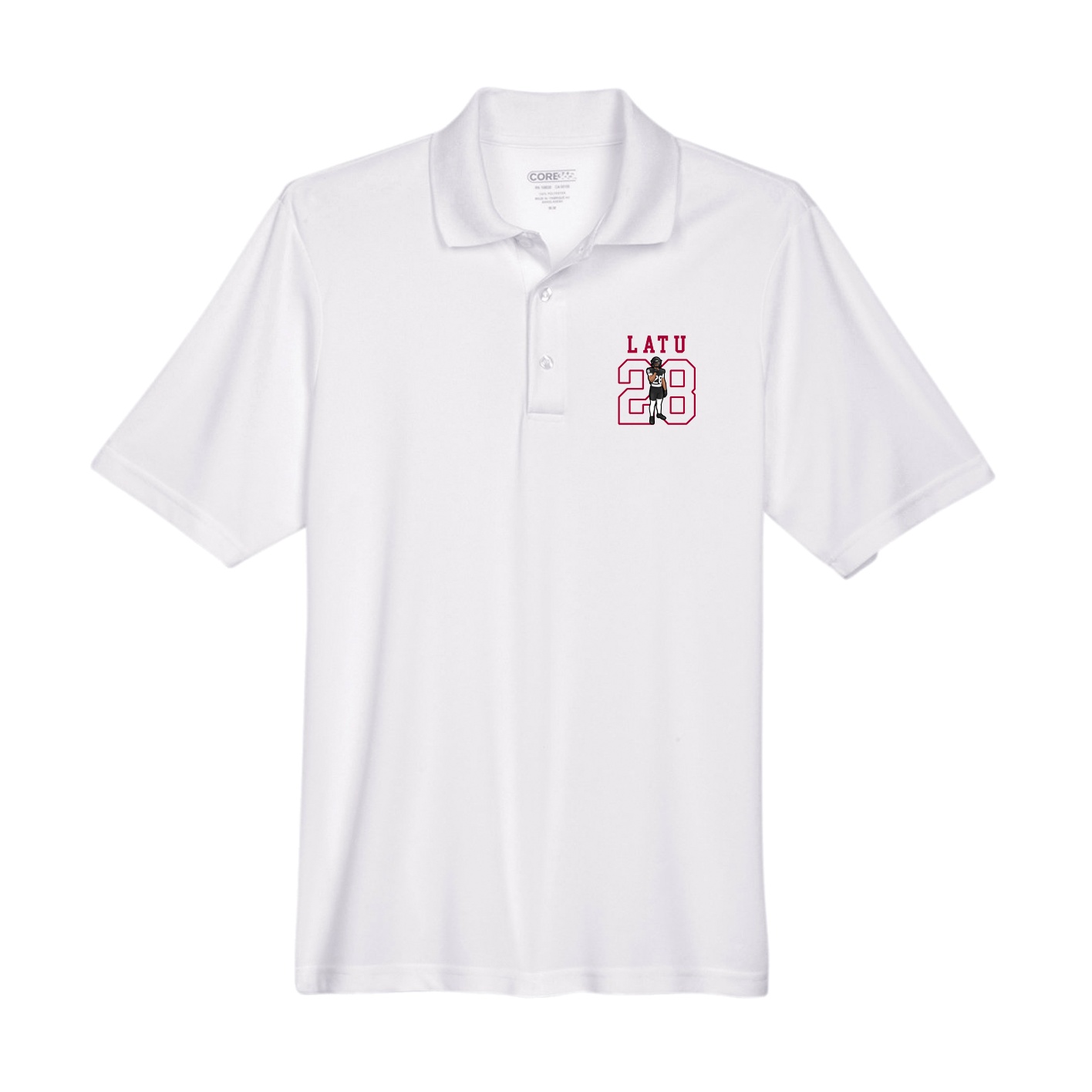 Performance Polo — Shirsey in White