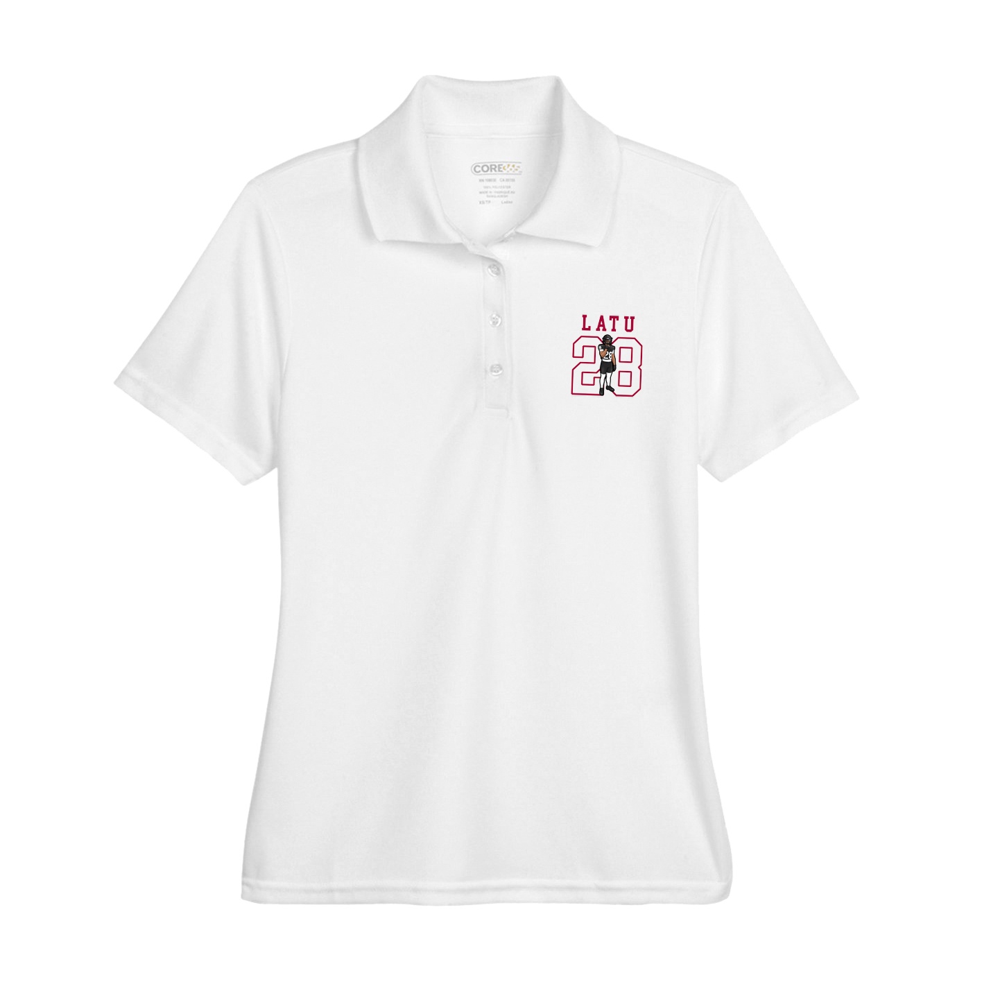 Womens Performance Polo — Shirsey in White