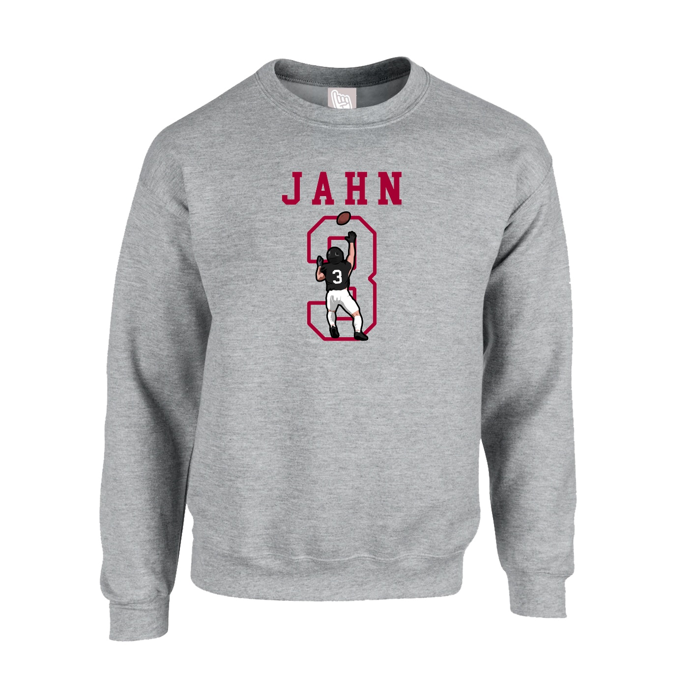 Fleece Crew — Shirsey in Grey