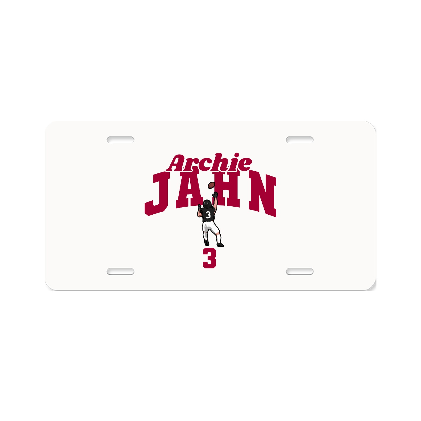 License Plate — Signature Arch in Classic