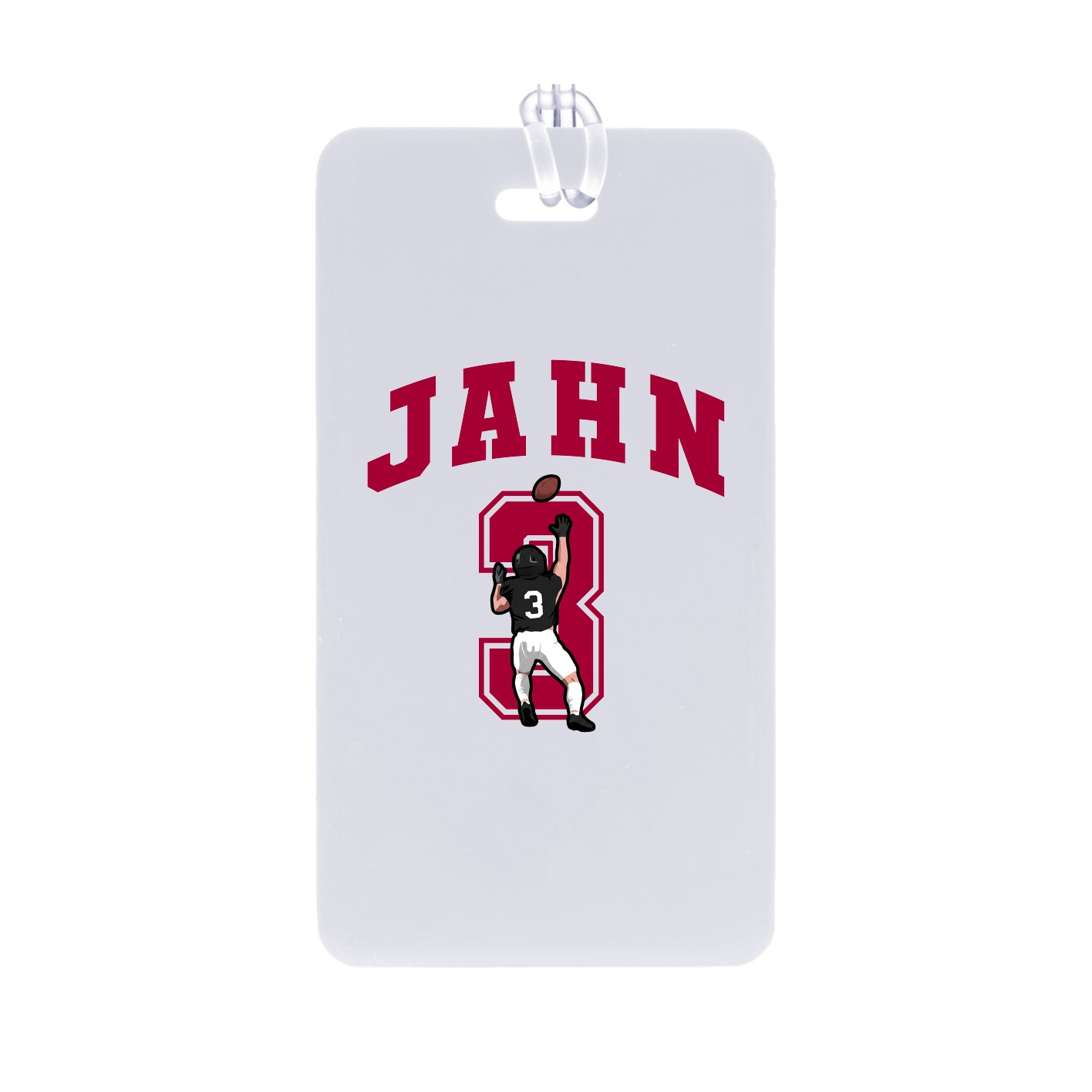 Bag Tag — Number in Classic