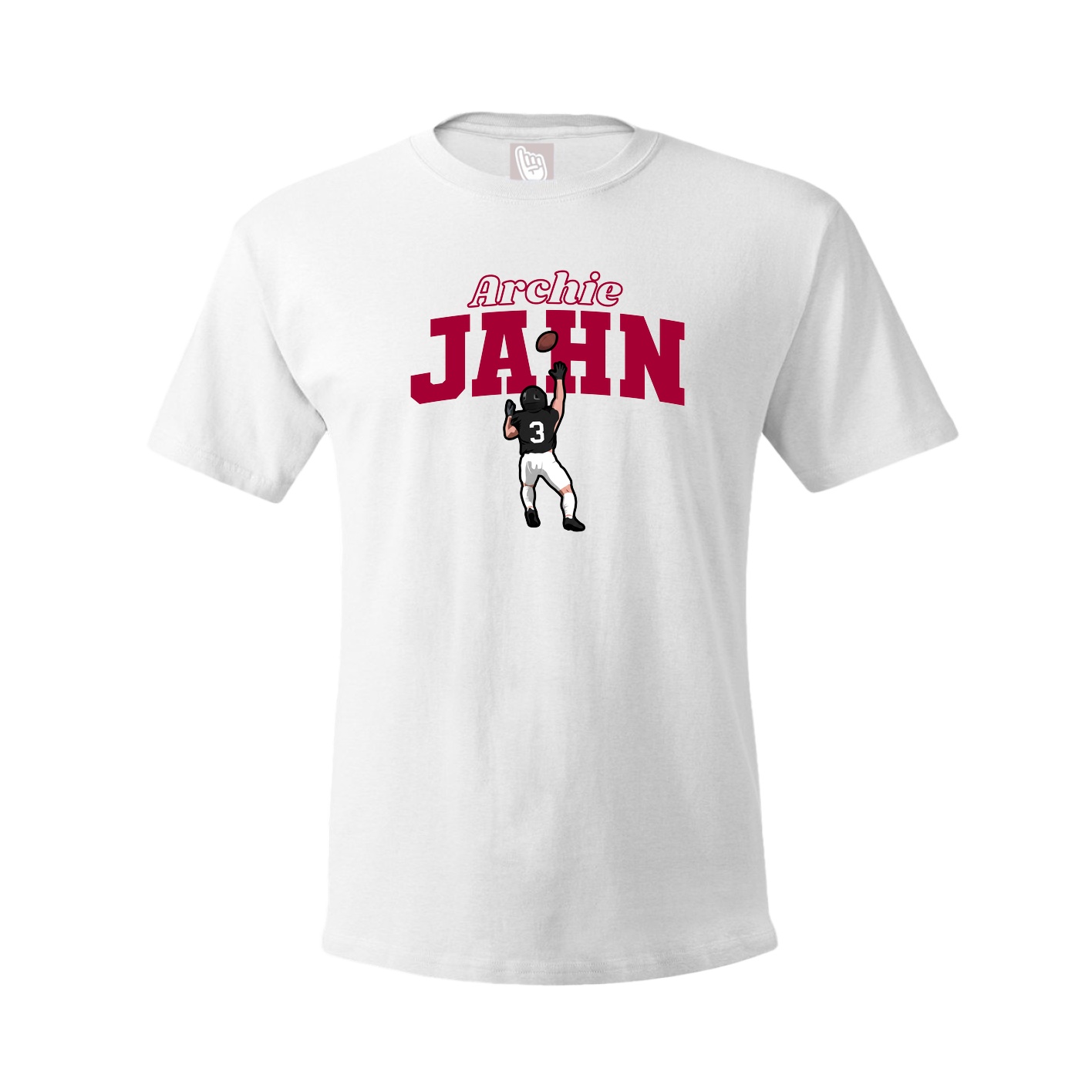 Tee — Name Arch in White