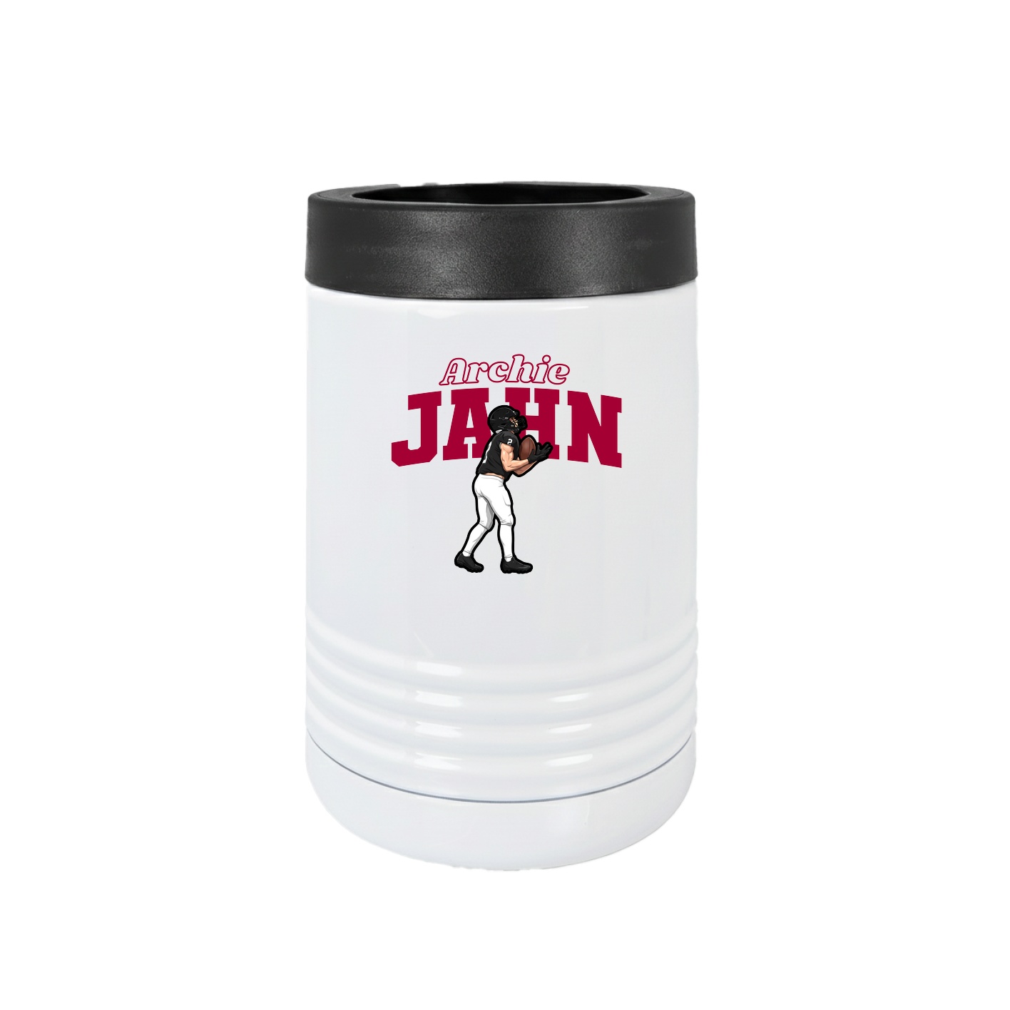 Beverage Holder — Name Arch in White