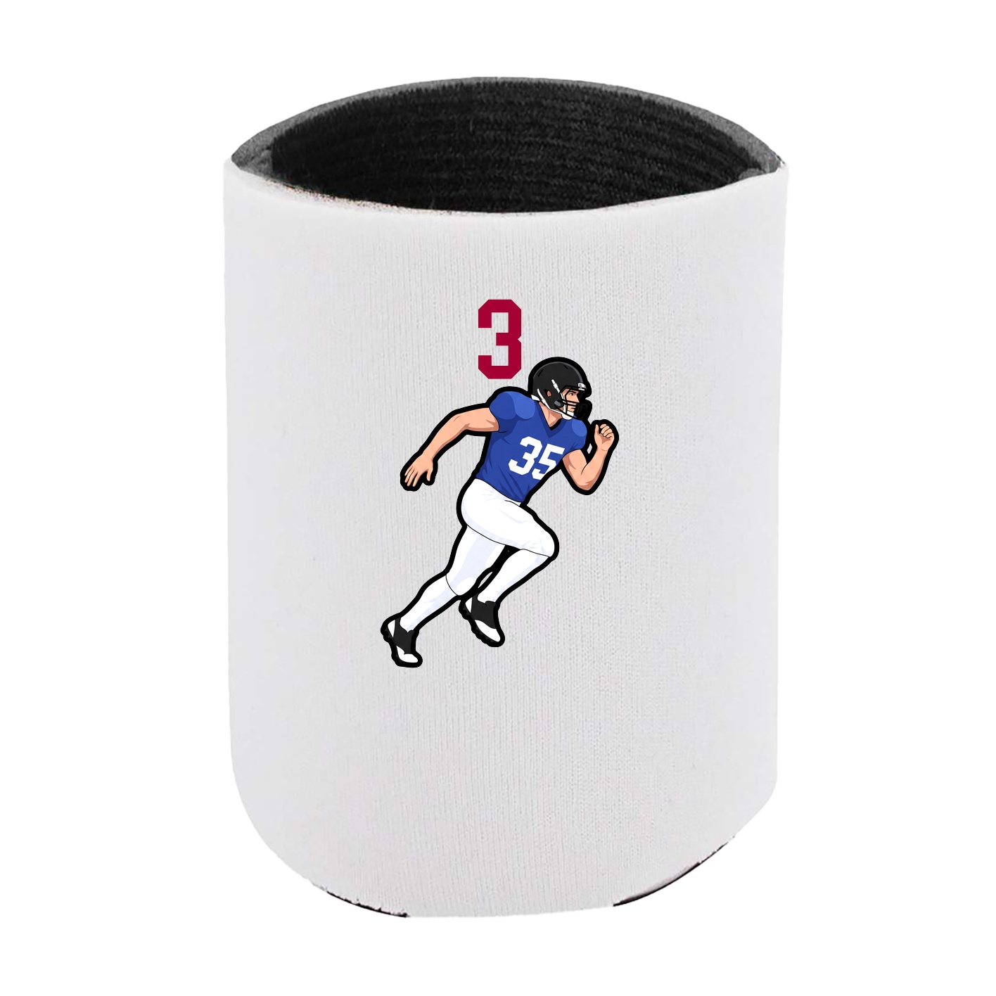 Can Holder — Number Top in White