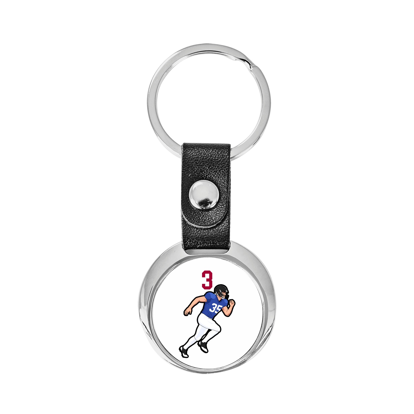 Key Chain — Number Top in Classic