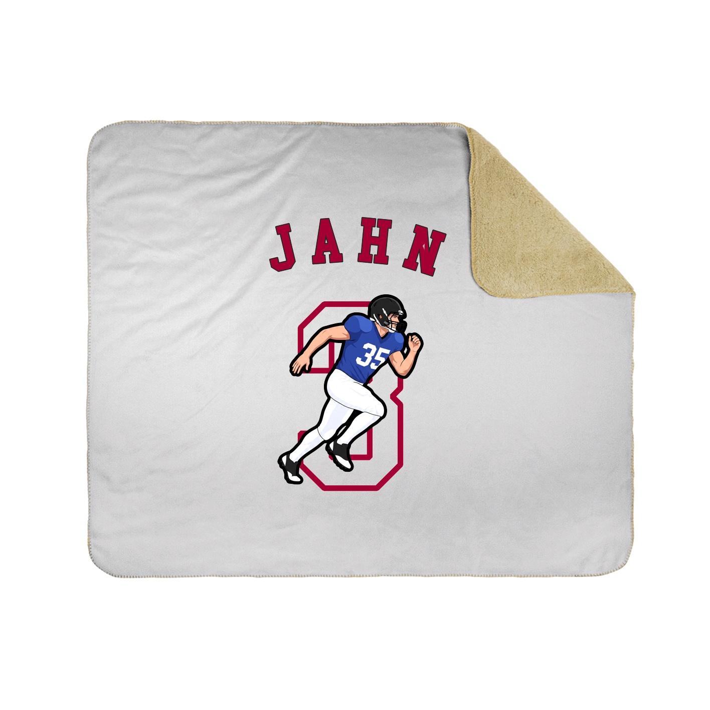 Throw Blanket — Shirsey Arch in White