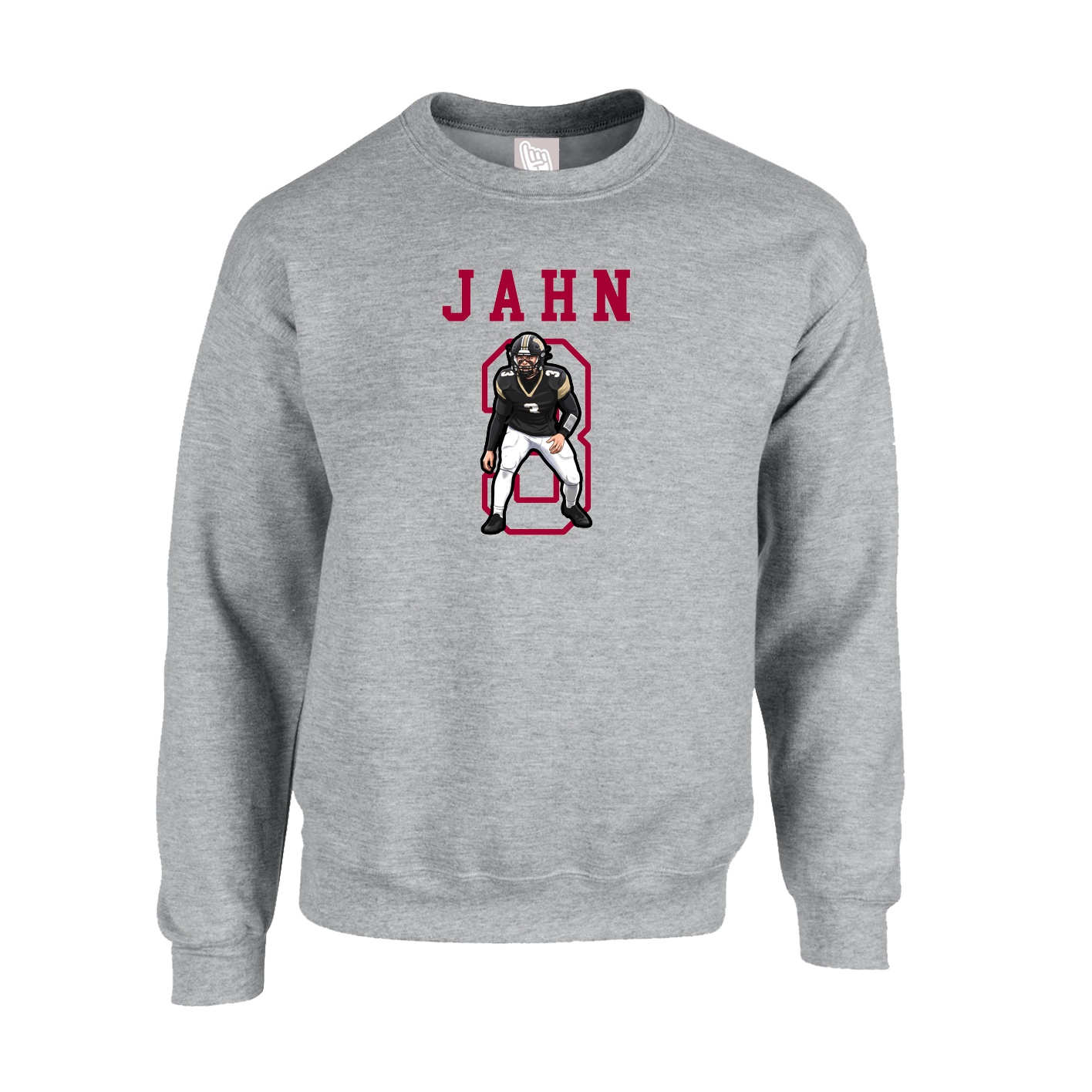 Fleece Crew — Shirsey in Grey