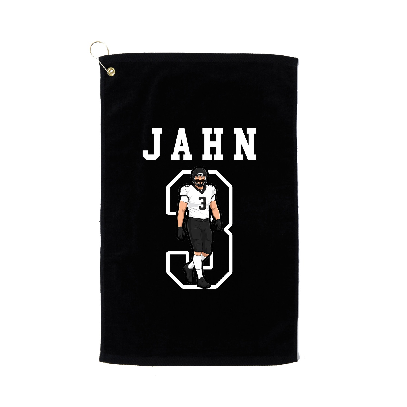 Golf Towel — Shirsey in Black