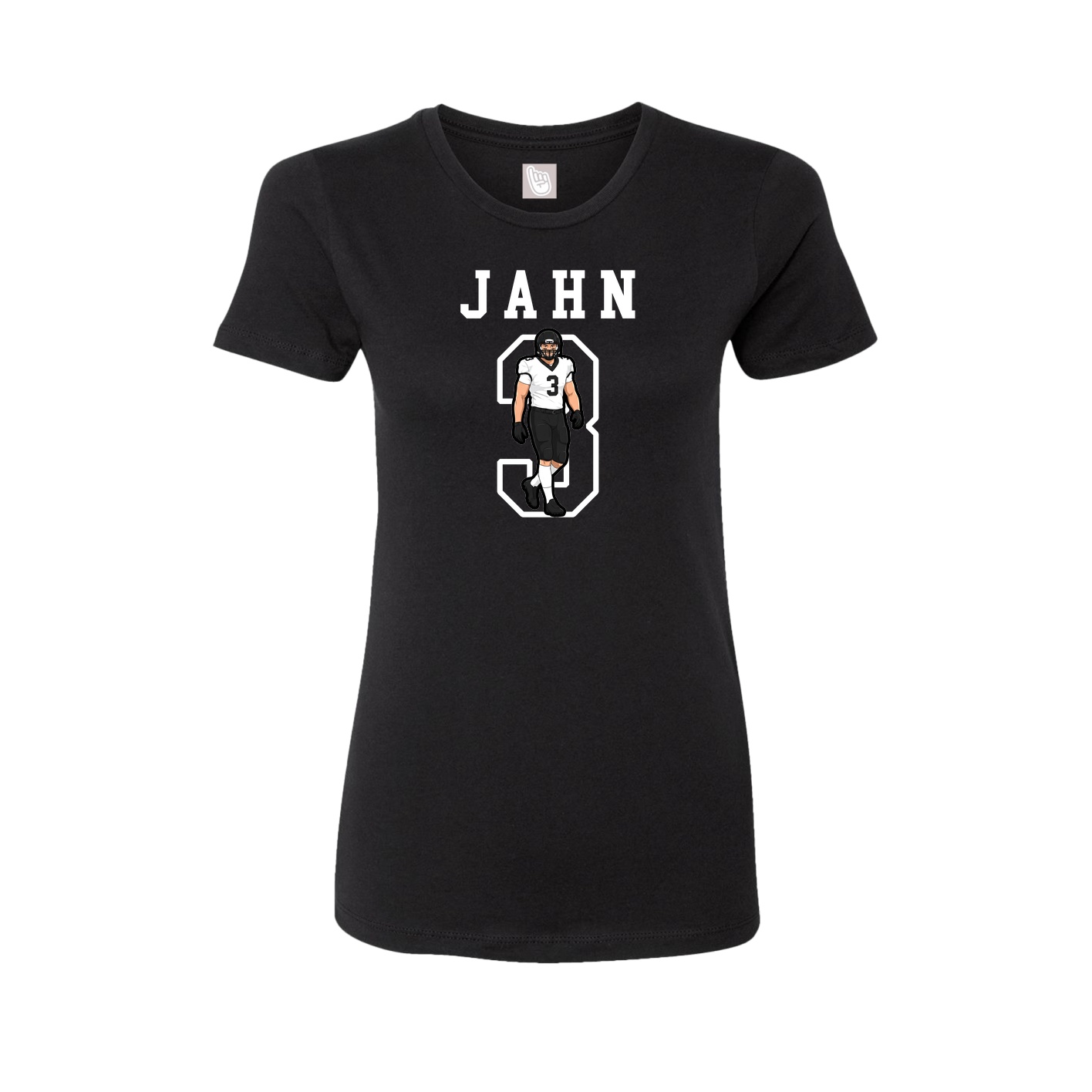 Fitted Women's Tee — Shirsey in Black