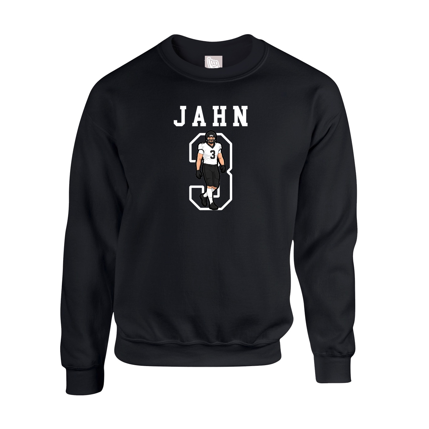 Fleece Crew — Shirsey in Black
