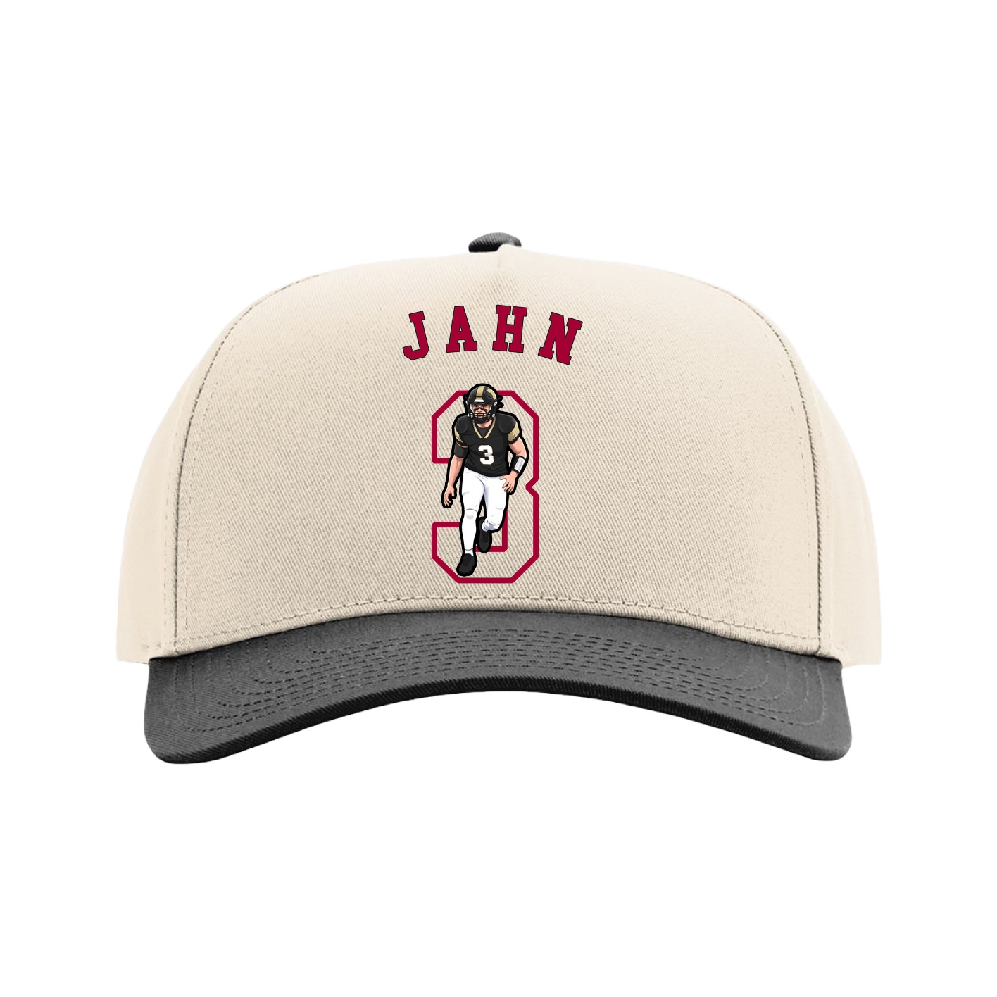 Full Fabric Five-Panel Champ Cap
