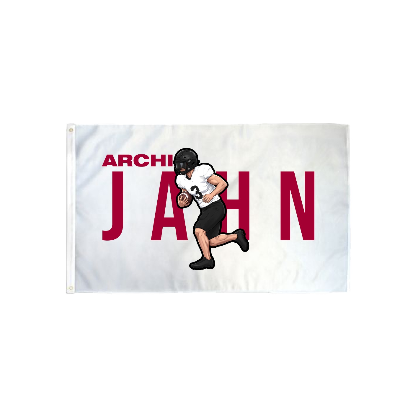 3x5 Flag — Player Name in Classic