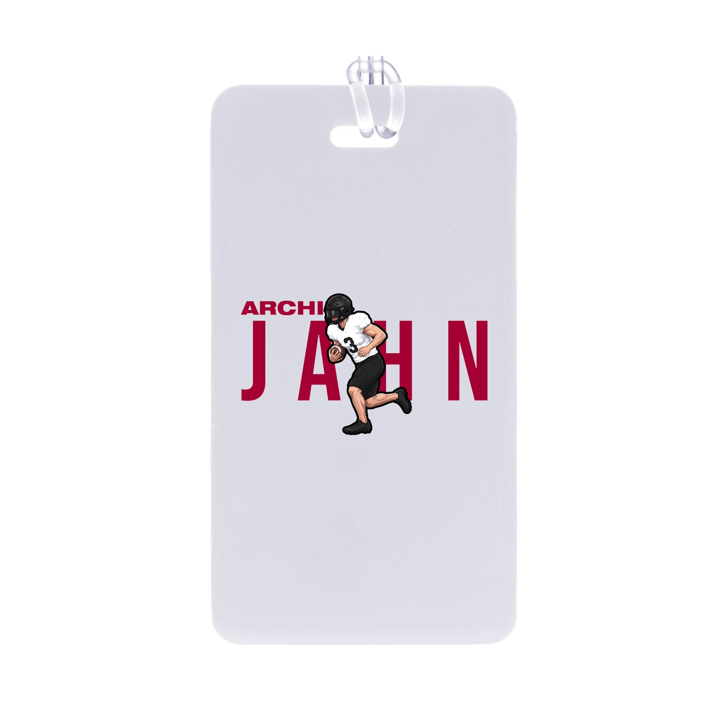 Bag Tag — Player Name in Classic