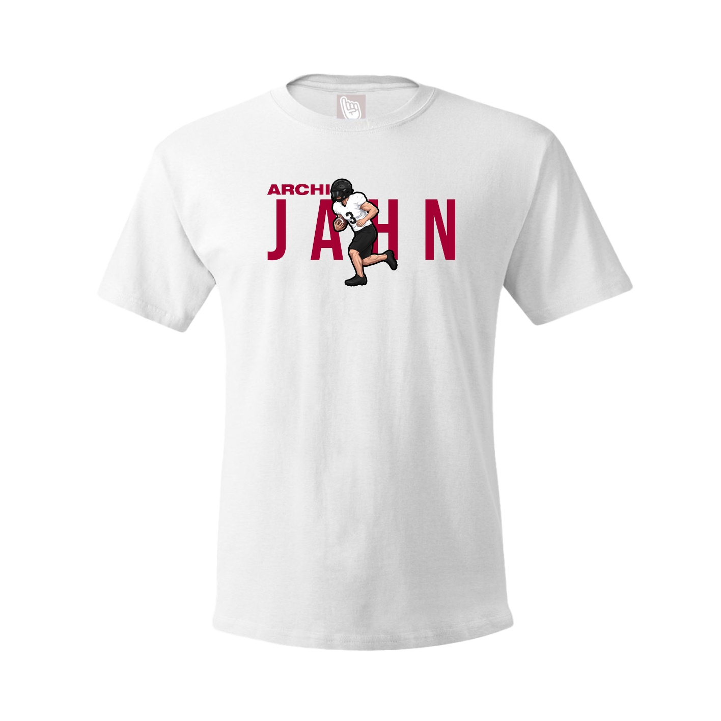 Youth Tee — Player Name in White