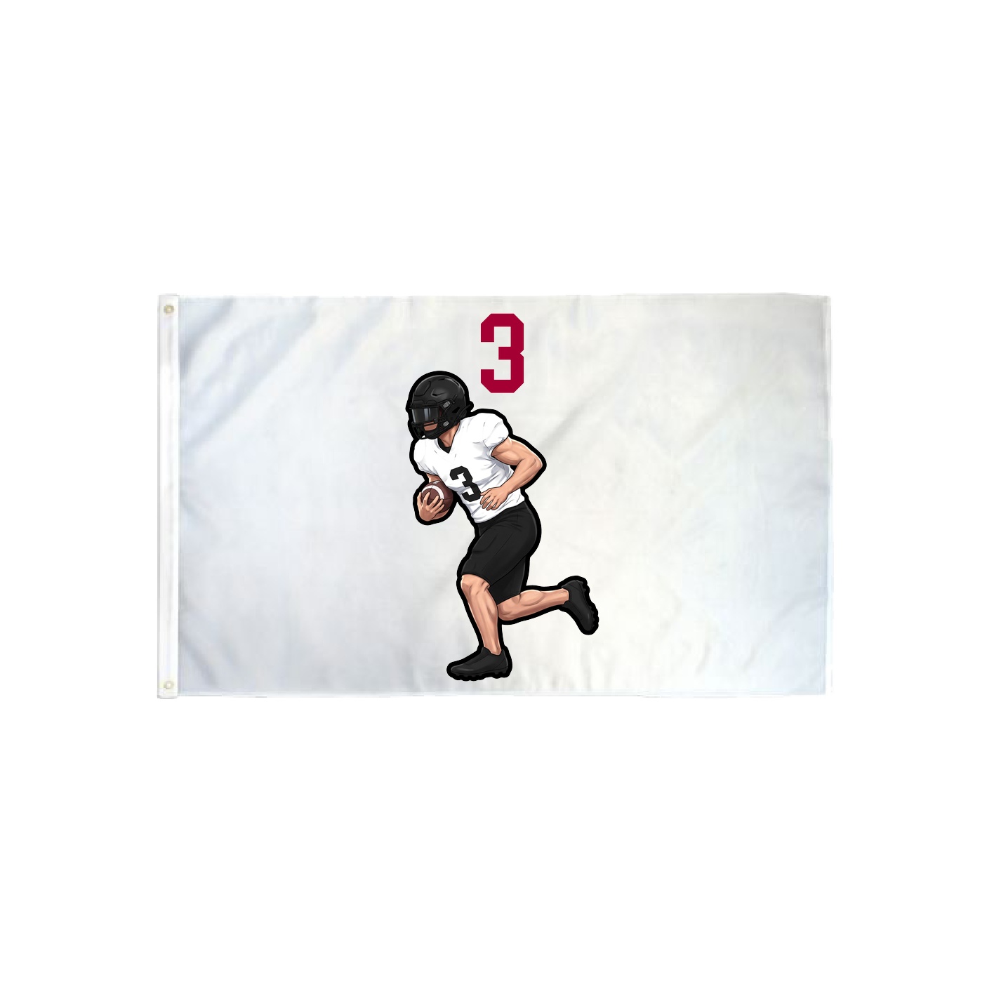 3x5 Flag — Number Top in Classic