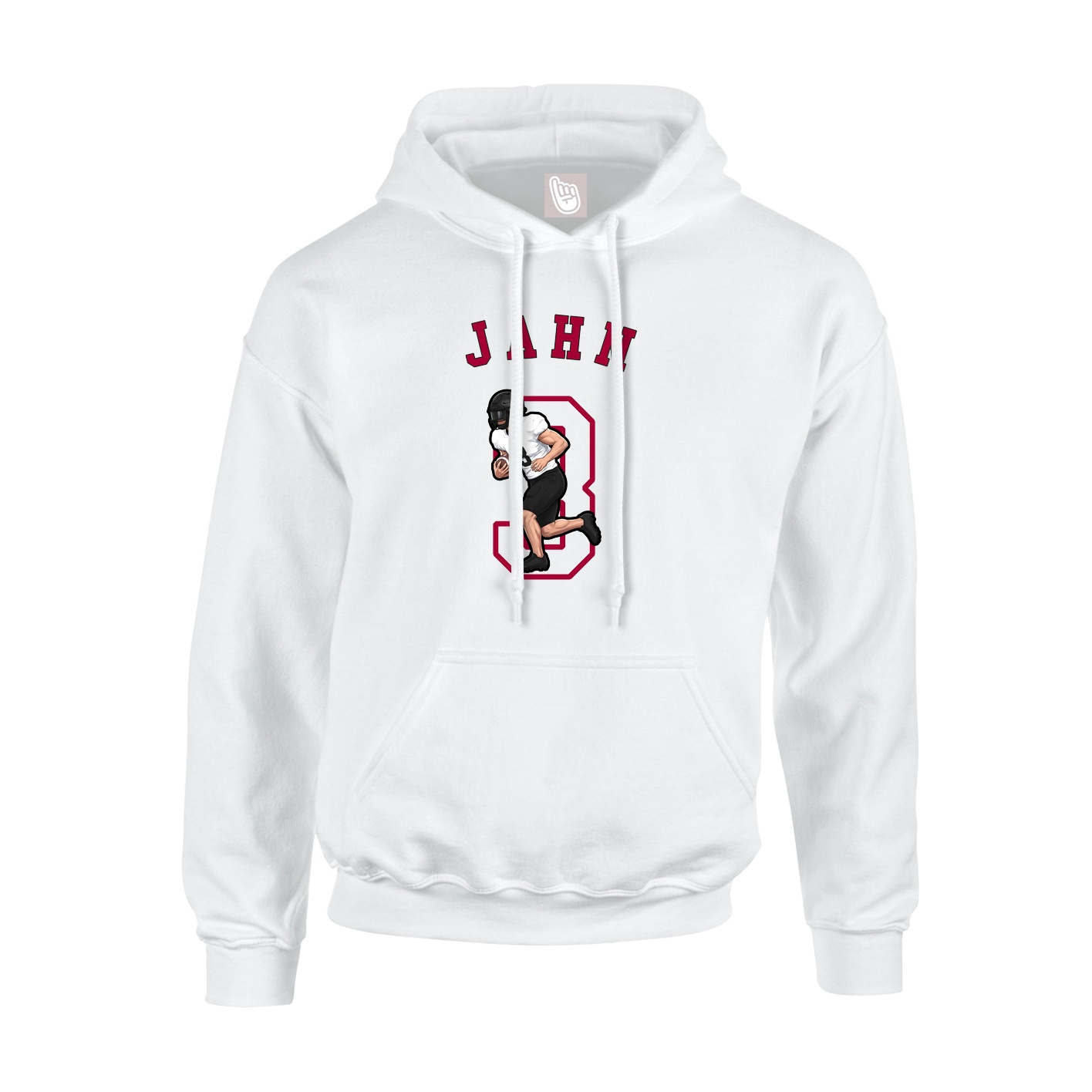 Hoodie — Shirsey Arch in White