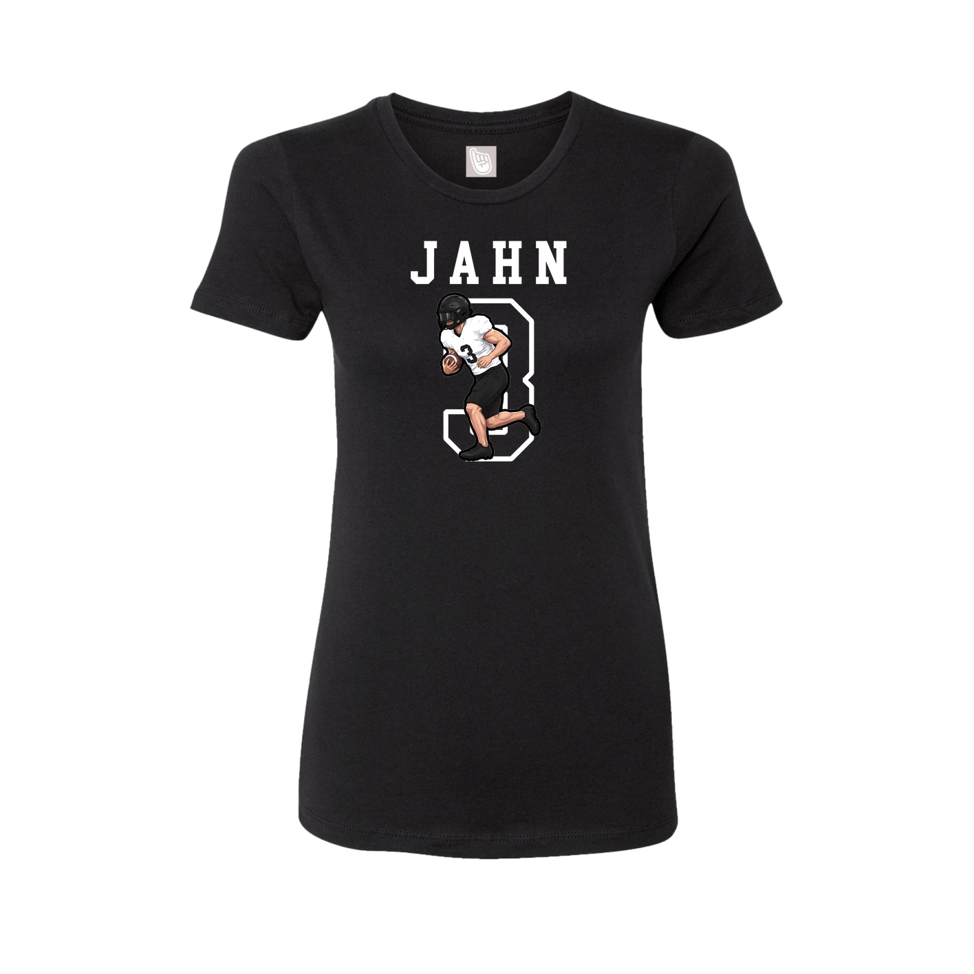 Fitted Women's Tee — Shirsey in Black