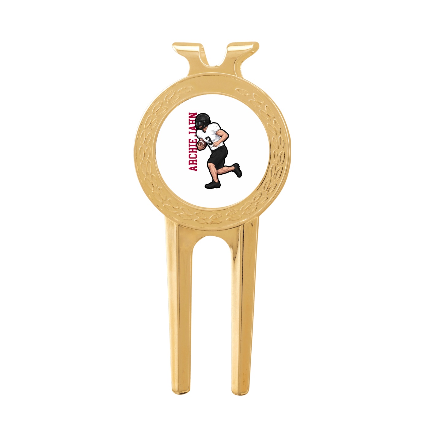 Divot Tool with Ball Marker — Name Vertical in Classic