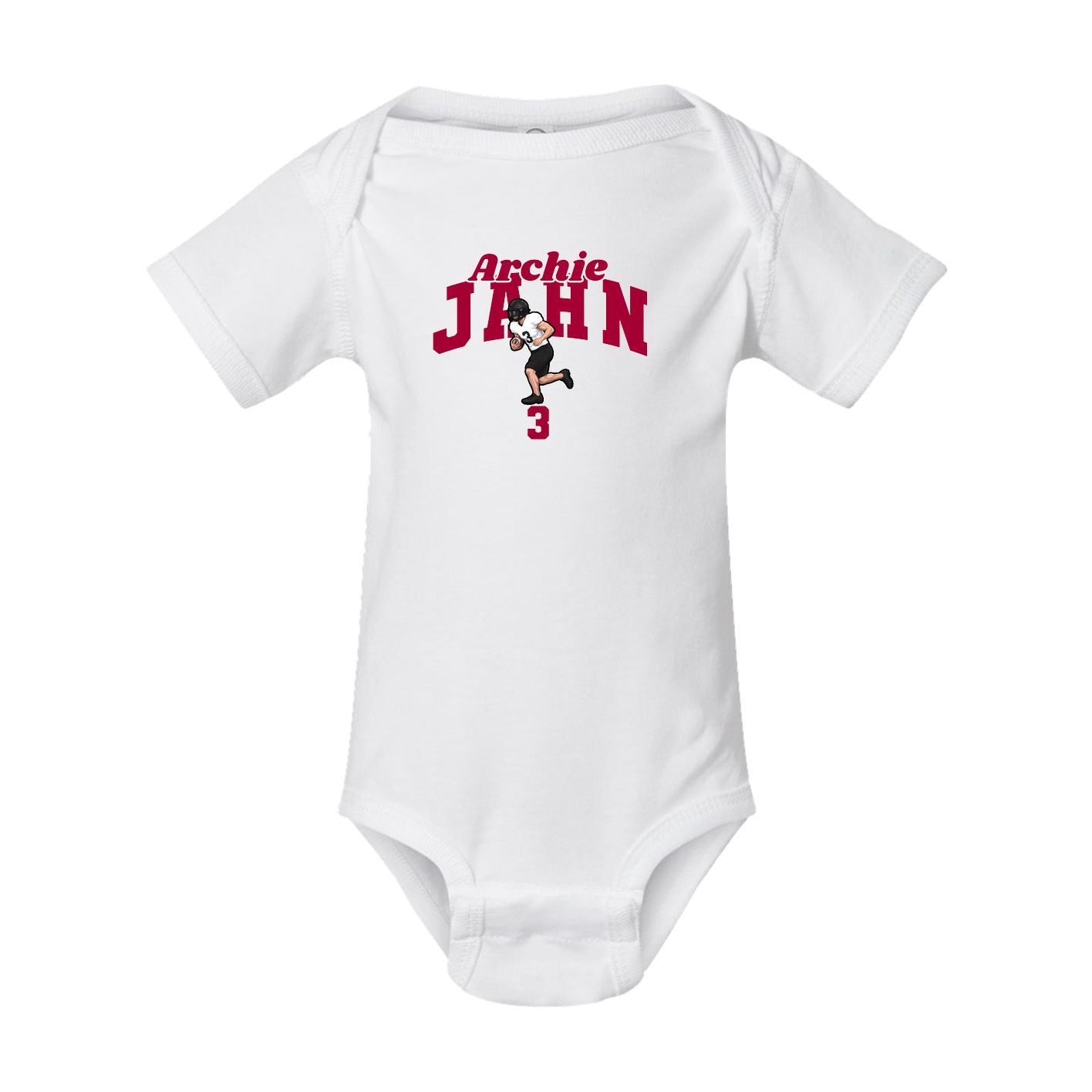 Baby Onesie — Signature Arch in White